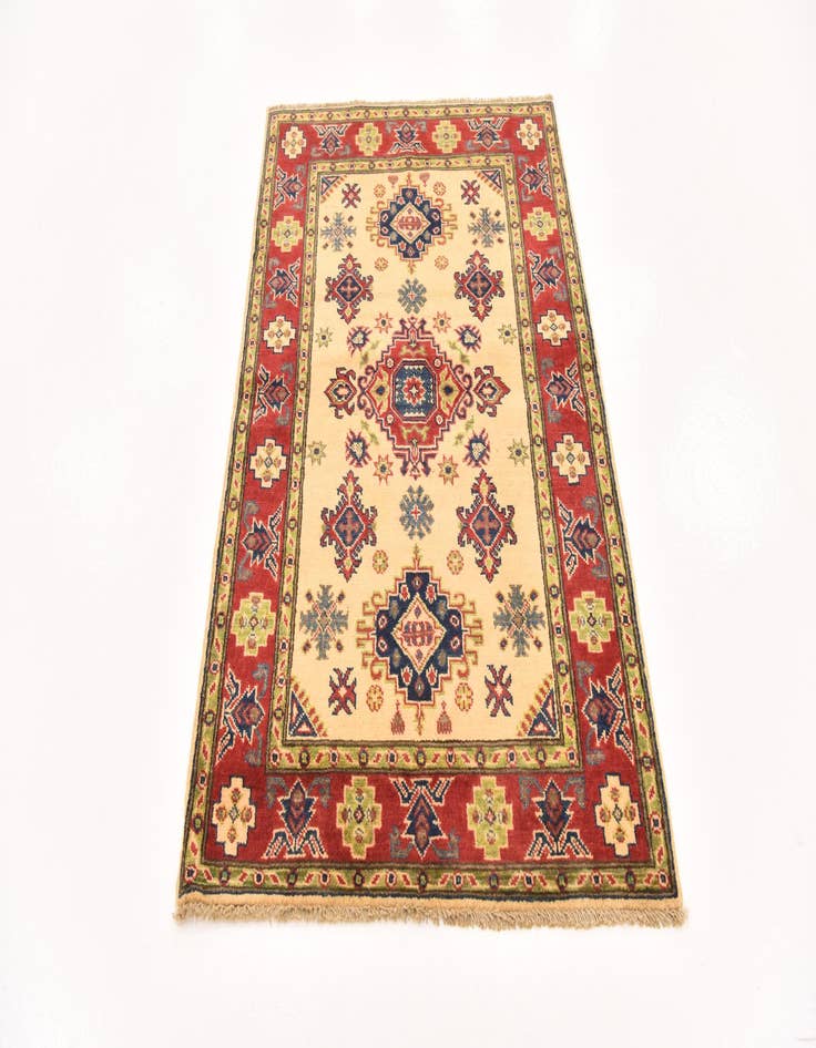 Detail image of  3' 3 x 5'  Hand Knotted Kazak Rug