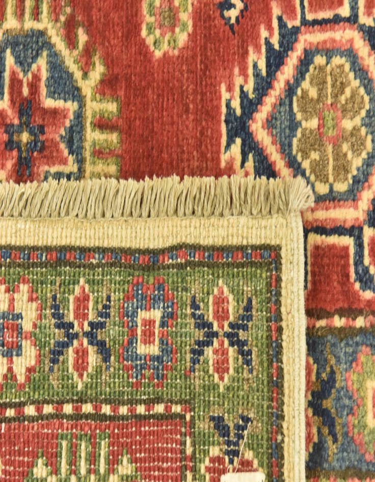 Detail image of  5' 1 x 7' 2  Hand Knotted Kazak Rug