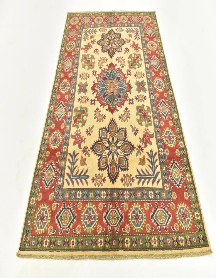 Detail image of  5' 1 x 7' 2  Hand Knotted Kazak Rug