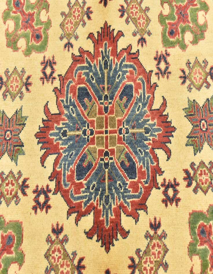 Detail image of  5' 1 x 7' 2  Hand Knotted Kazak Rug