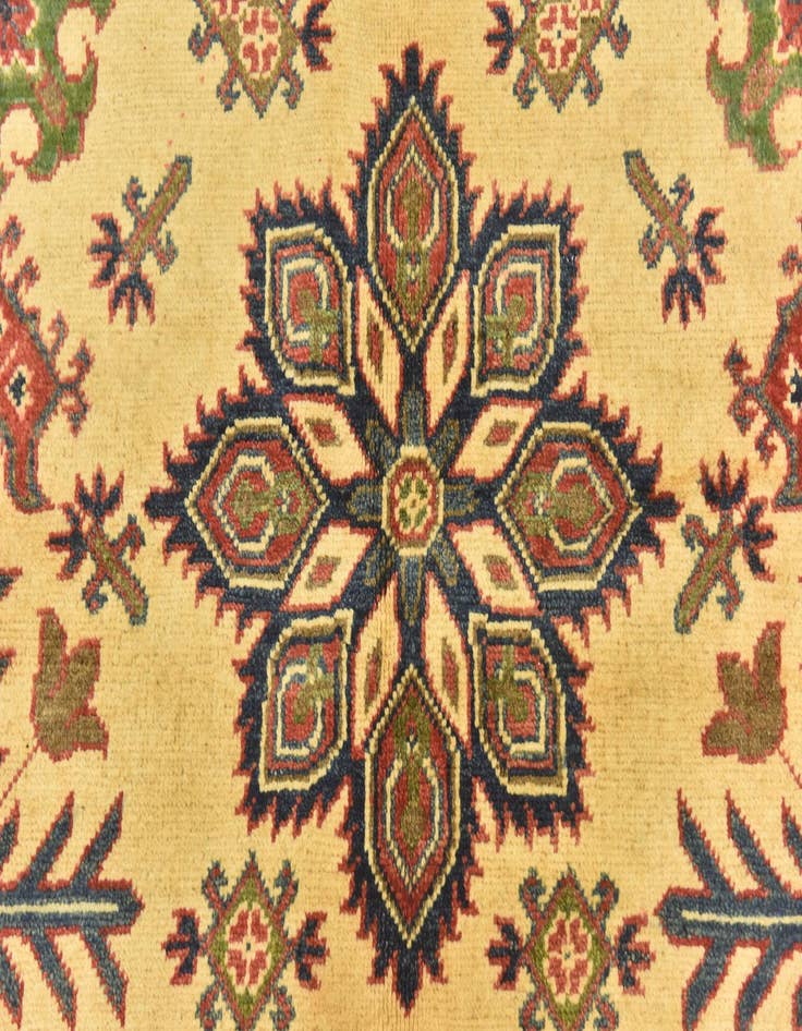 Detail image of  5' 1 x 7' 2  Hand Knotted Kazak Rug