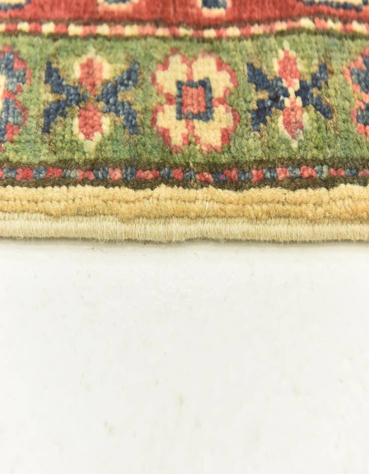 Detail image of  5' 1 x 7' 2  Hand Knotted Kazak Rug
