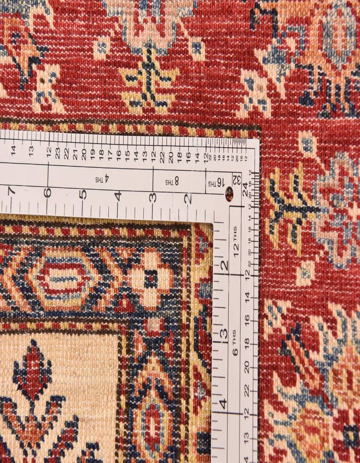 Detail image of  5' 9 x 7' 9  Hand Knotted Kazak Oriental Rug