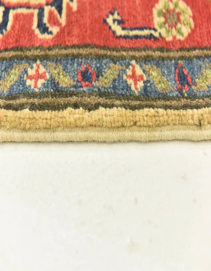 Detail image of  4' 4 x 5' 8  Hand Knotted Kazak Rug