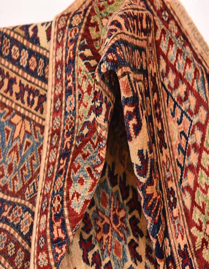 Detail image of  5' 8 x 7' 11  Hand Knotted Kazak Oriental Rug