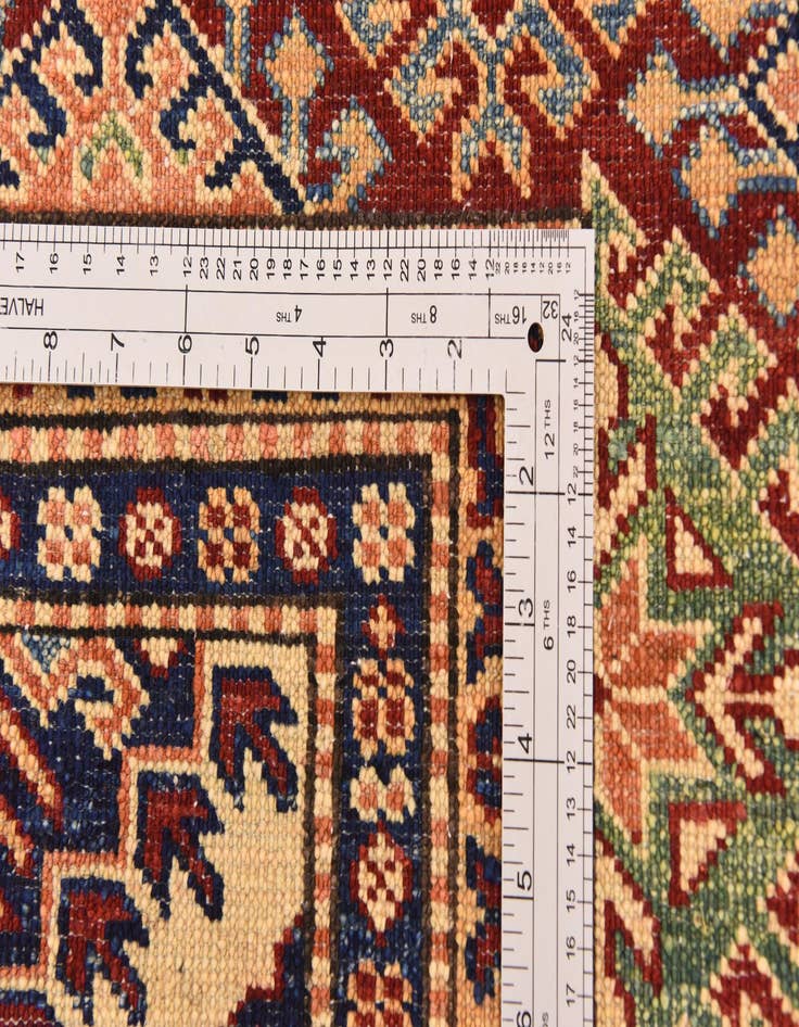 Detail image of  5' 8 x 7' 11  Hand Knotted Kazak Oriental Rug