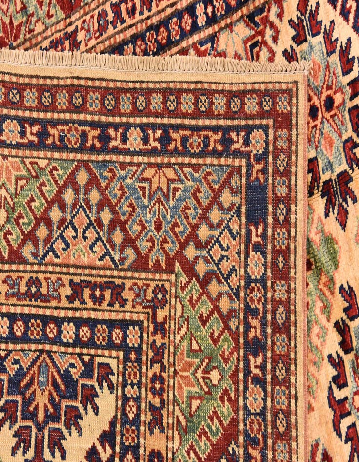Detail image of  5' 8 x 7' 11  Hand Knotted Kazak Oriental Rug