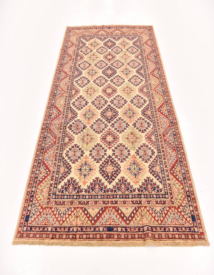 Detail image of  5' 8 x 7' 11  Hand Knotted Kazak Oriental Rug