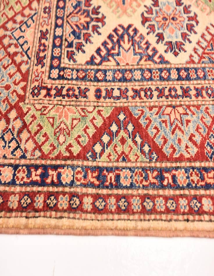 Detail image of  5' 8 x 7' 11  Hand Knotted Kazak Oriental Rug