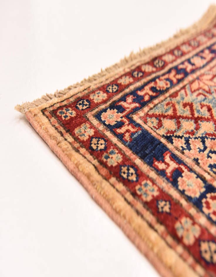 Detail image of  5' 8 x 7' 11  Hand Knotted Kazak Oriental Rug