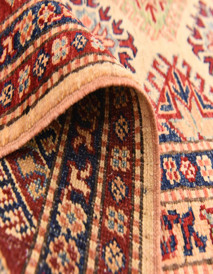 Detail image of  5' 8 x 7' 11  Hand Knotted Kazak Oriental Rug