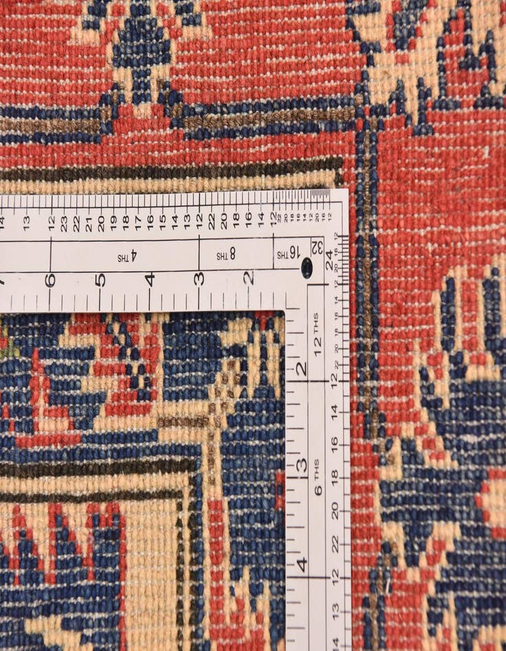 Detail image of  6' 7 x 9' 6  Hand Knotted Kazak Rug