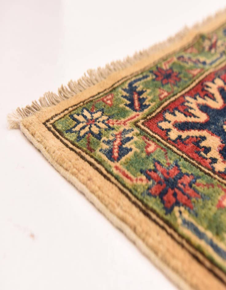 Detail image of  6' 7 x 9' 6  Hand Knotted Kazak Rug