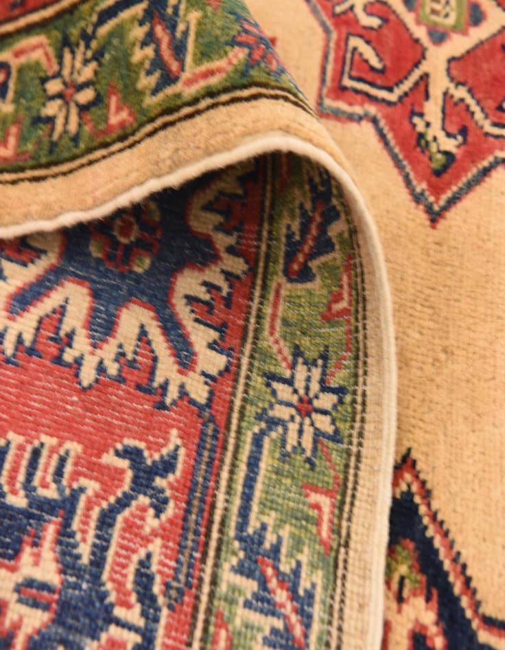 Detail image of  6' 7 x 9' 6  Hand Knotted Kazak Rug