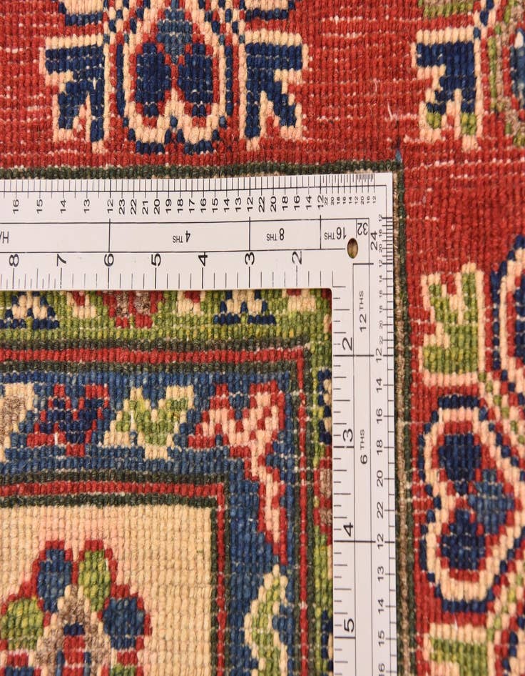 Detail image of  6' 9 x 9' 3  Hand Knotted Kazak Rug