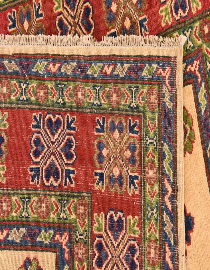Detail image of  6' 9 x 9' 3  Hand Knotted Kazak Rug