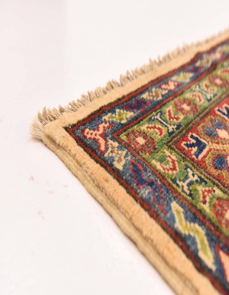 Detail image of  6' 9 x 9' 3  Hand Knotted Kazak Rug