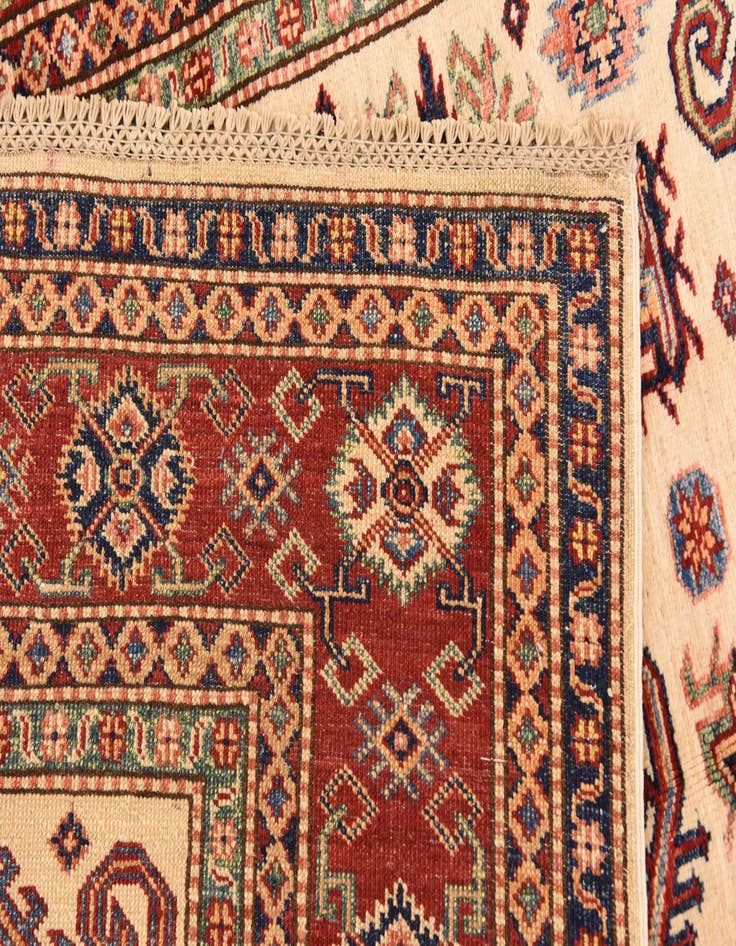 Detail image of  5' 7 x 8' 10  Hand Knotted Kazak Oriental Rug