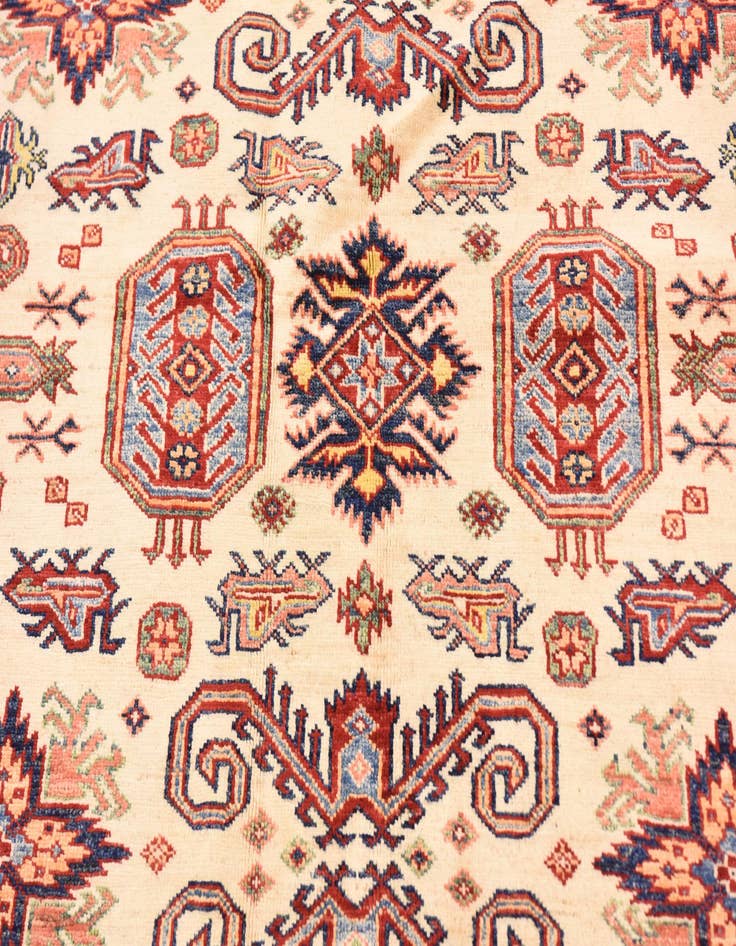 Detail image of  5' 7 x 8' 10  Hand Knotted Kazak Oriental Rug