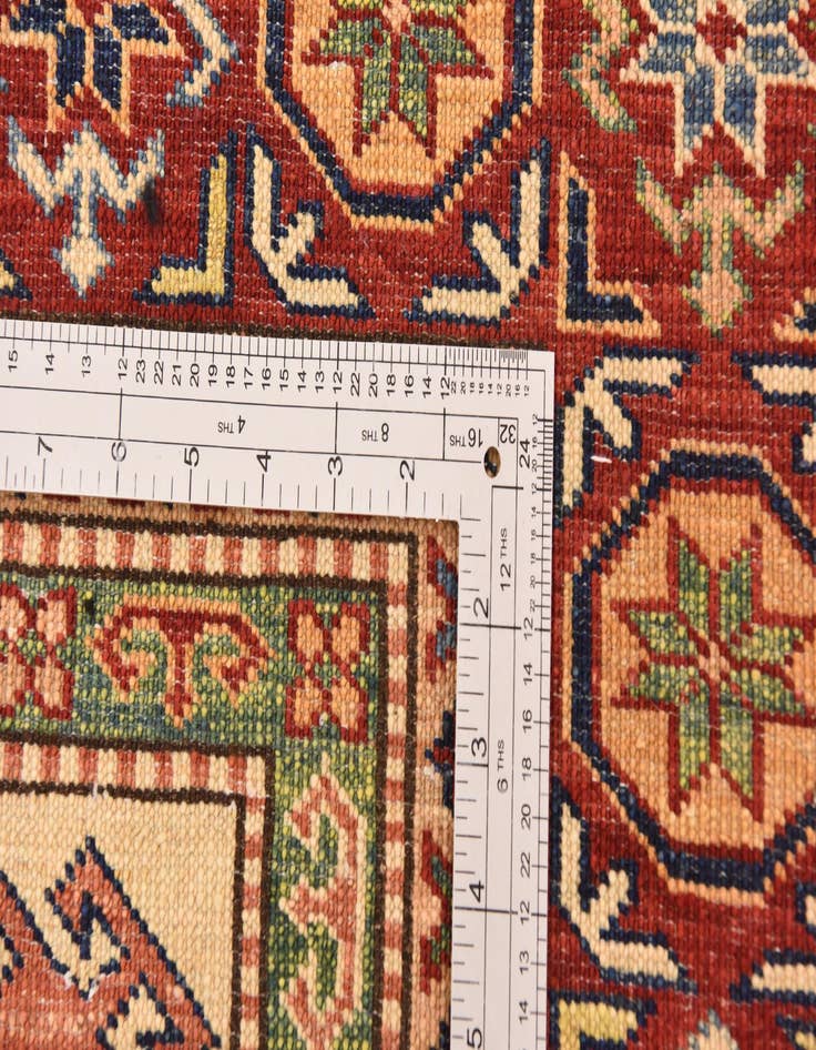 Detail image of  5' 6 x 7' 9  Hand Knotted Kazak Oriental Rug