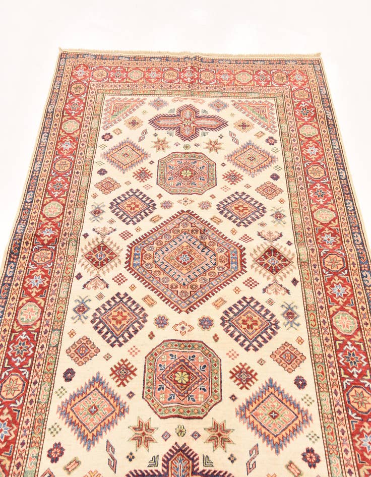 Detail image of  5' 6 x 7' 9  Hand Knotted Kazak Oriental Rug