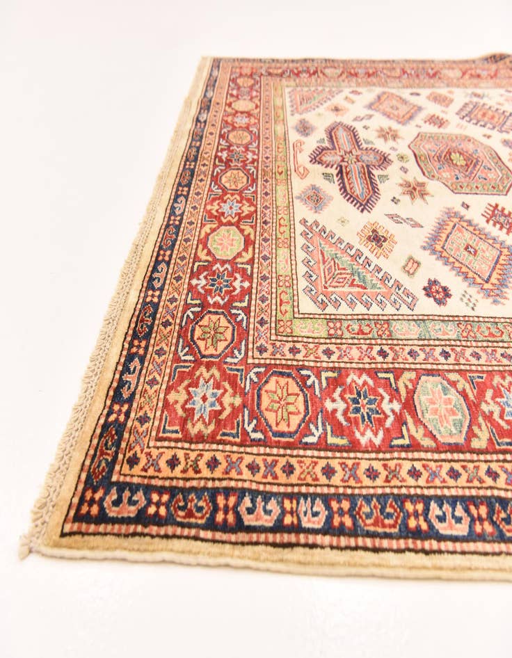 Detail image of  5' 6 x 7' 9  Hand Knotted Kazak Oriental Rug