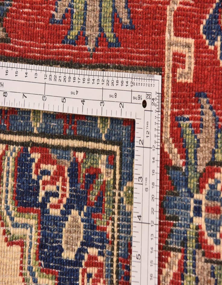 Detail image of  5' 8 x 7' 10  Hand Knotted Kazak Rug