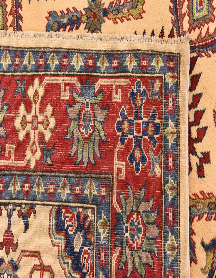 Detail image of  5' 8 x 7' 10  Hand Knotted Kazak Rug