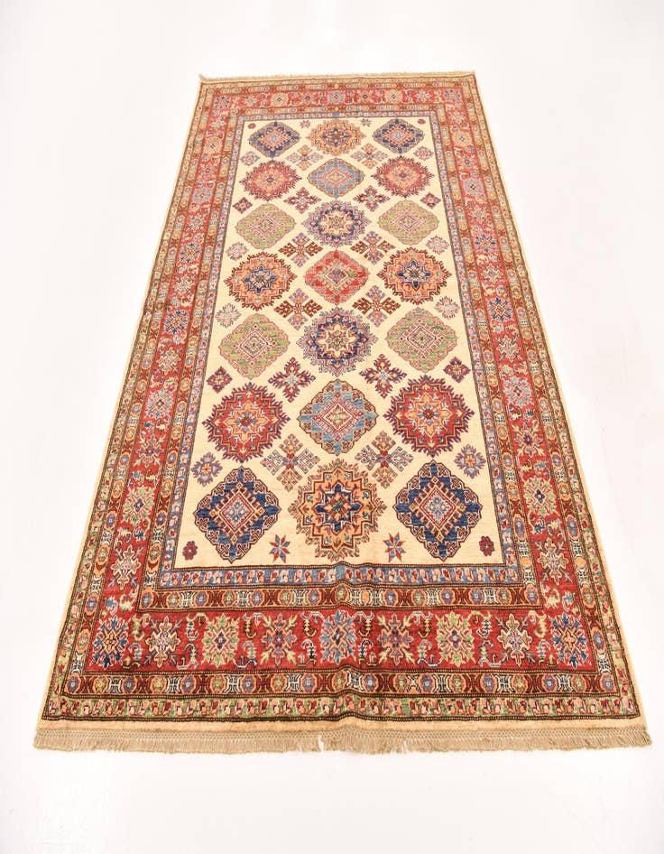 Detail image of  6' x 7' 11  Hand Knotted Kazak Oriental Rug