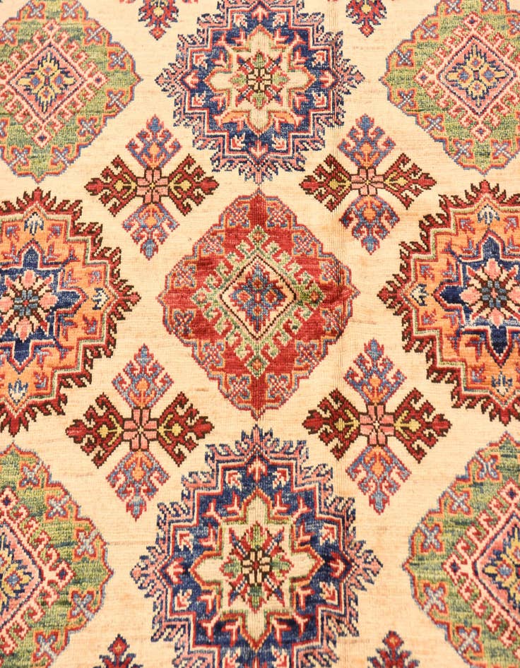 Detail image of  6' x 7' 11  Hand Knotted Kazak Oriental Rug