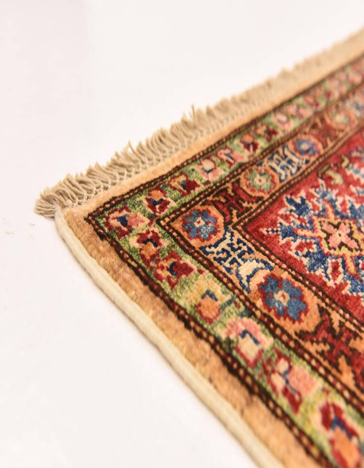 Detail image of  6' x 7' 11  Hand Knotted Kazak Oriental Rug