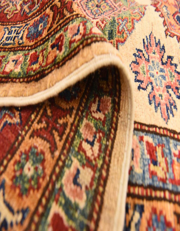 Detail image of  6' x 7' 11  Hand Knotted Kazak Oriental Rug