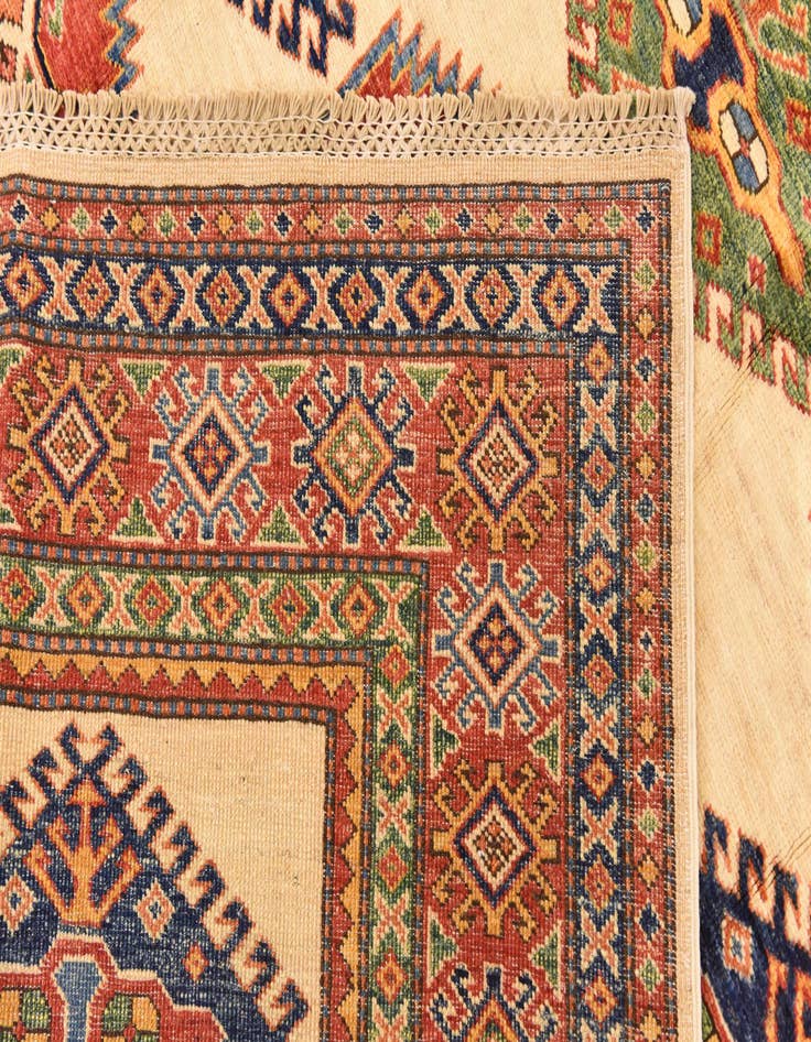 Detail image of  5' 8 x 7' 7  Hand Knotted Kazak Oriental Rug