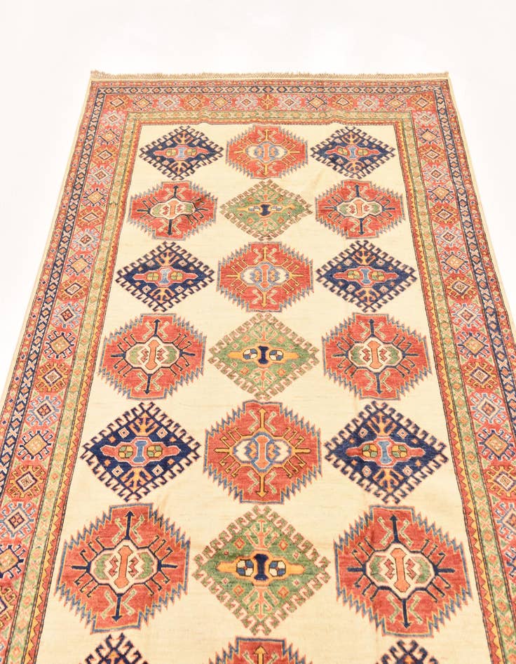 Detail image of  5' 8 x 7' 7  Hand Knotted Kazak Oriental Rug