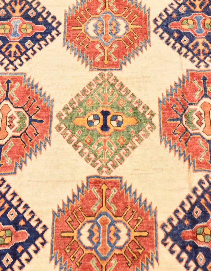Detail image of  5' 8 x 7' 7  Hand Knotted Kazak Oriental Rug