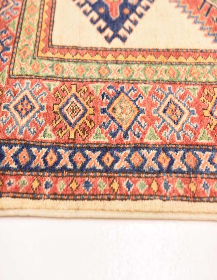 Detail image of  5' 8 x 7' 7  Hand Knotted Kazak Oriental Rug