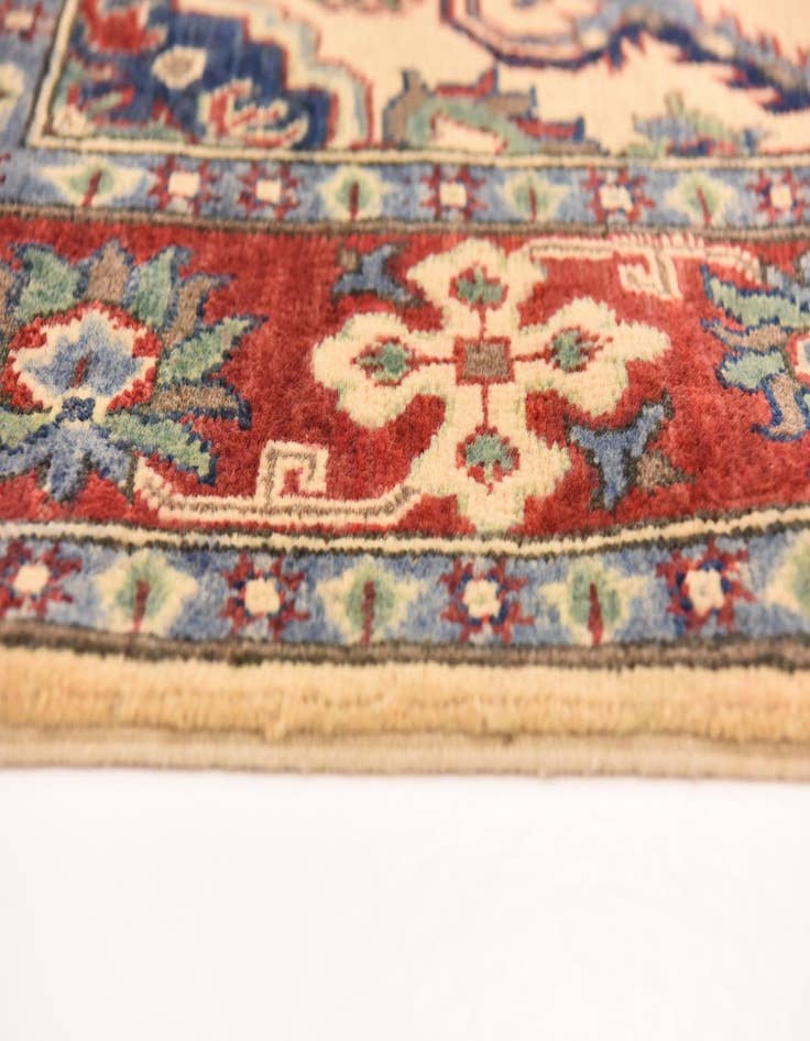 Detail image of 5' 2 x 6' 9 Hand Knotted Kazak Rug