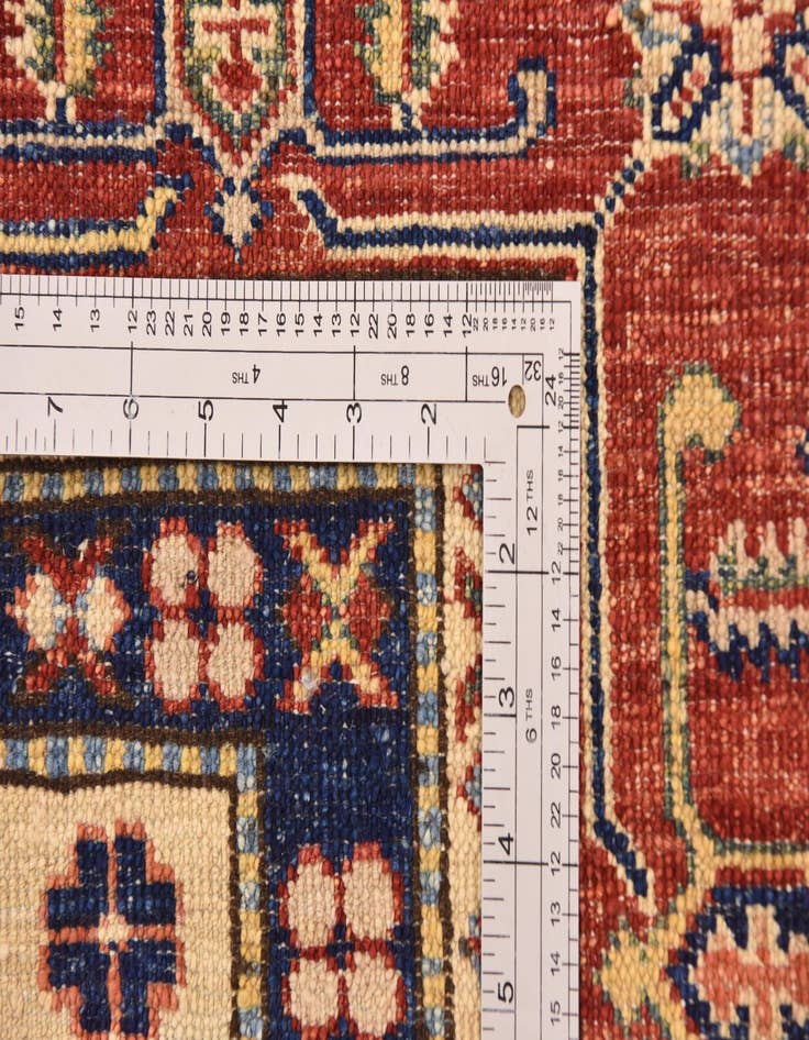 Detail image of  5' 8 x 7' 6  Hand Knotted Kazak Oriental Rug