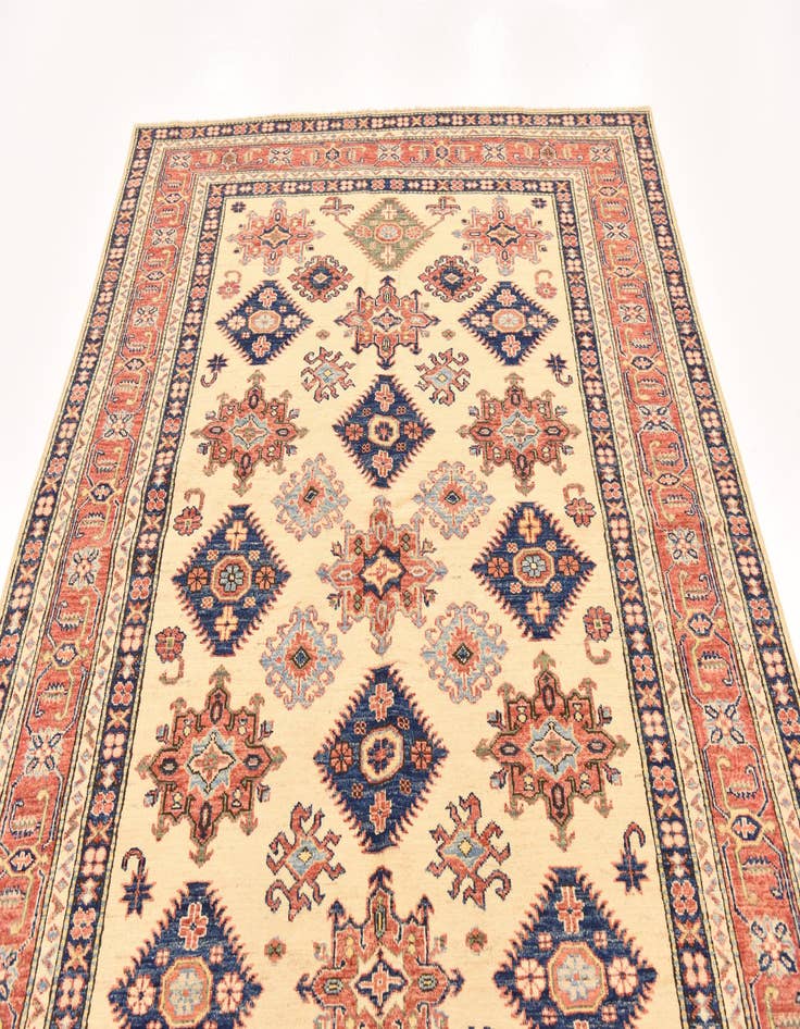 Detail image of  5' 8 x 7' 6  Hand Knotted Kazak Oriental Rug