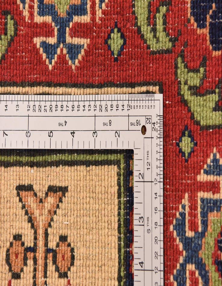 Detail image of  5' 6 x 7' 9  Hand Knotted Kazak Rug