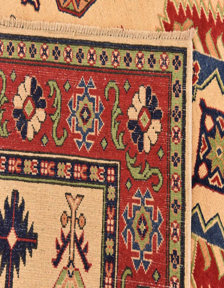 Detail image of  5' 6 x 7' 9  Hand Knotted Kazak Rug