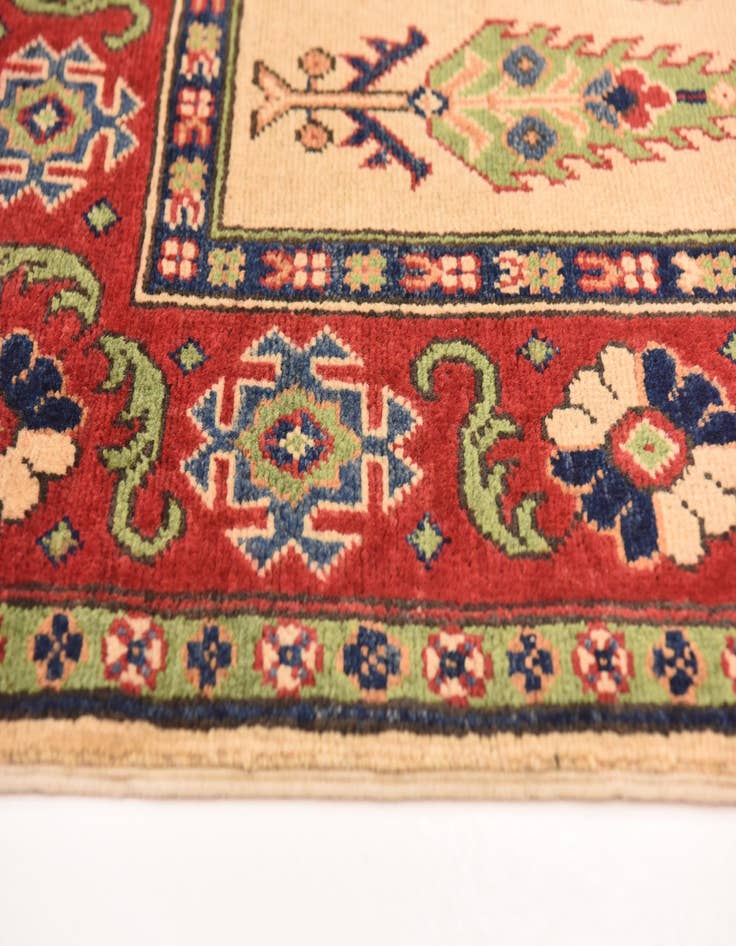 Detail image of  5' 6 x 7' 9  Hand Knotted Kazak Rug