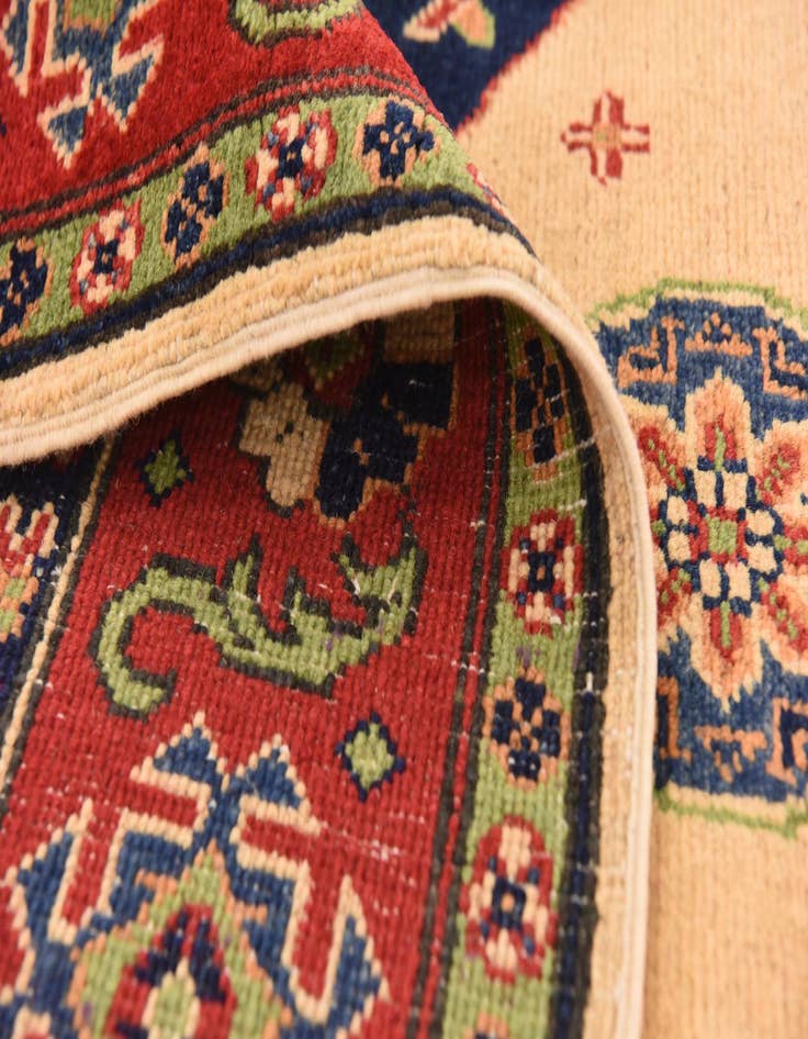 Detail image of  5' 6 x 7' 9  Hand Knotted Kazak Rug