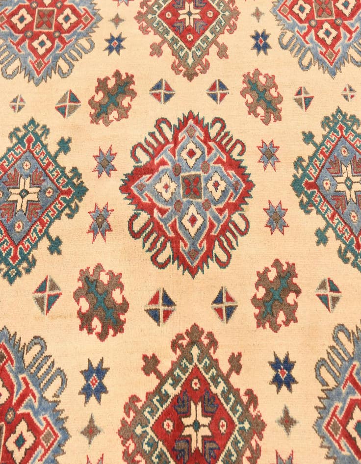 Detail image of  5' 9 x 7' 8  Hand Knotted Kazak Rug