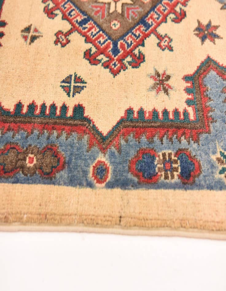 Detail image of  5' 9 x 7' 8  Hand Knotted Kazak Rug