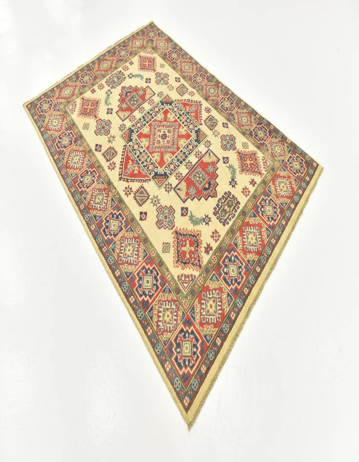 Detail image of  5' 6 x 7' 7  Hand Knotted Kazak Rug