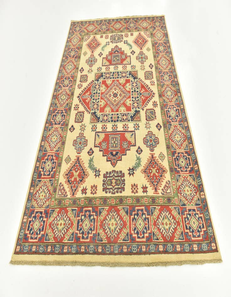 Detail image of  5' 6 x 7' 7  Hand Knotted Kazak Rug