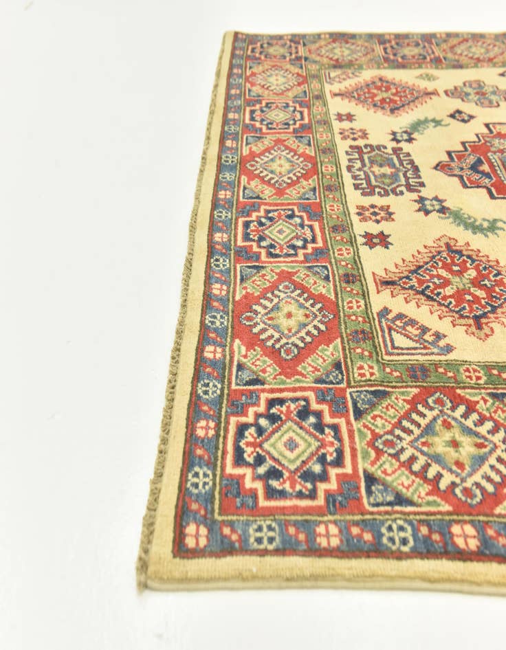 Detail image of  5' 6 x 7' 7  Hand Knotted Kazak Rug