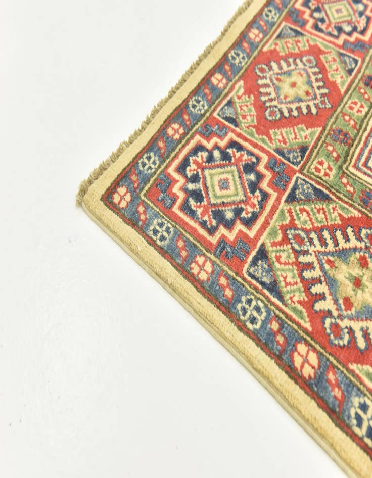 Detail image of  5' 6 x 7' 7  Hand Knotted Kazak Rug