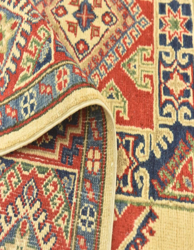 Detail image of  5' 6 x 7' 7  Hand Knotted Kazak Rug